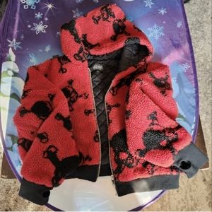 Dolls Kill WIDOW Plain Disguise Bomber Jacket XXL